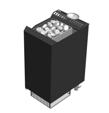 Печь для сауны PST Bi-O Picco W 3.5 кВт нерж. сталь (Model 2)