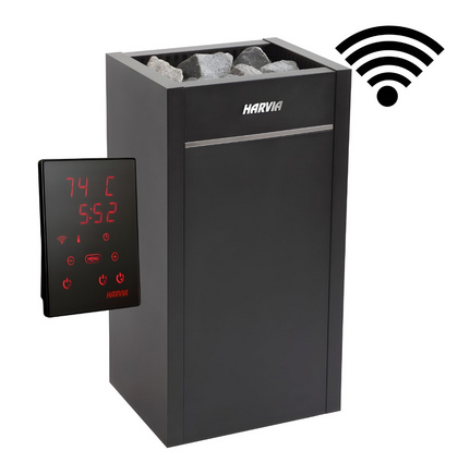 Комплект Harvia Virta HL70 Black + ПУ CX1704XW + SAB00103