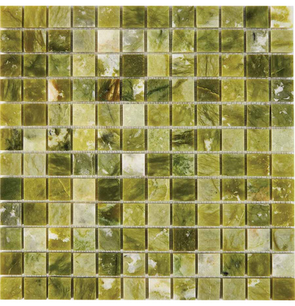 Мозаика мрамор PIX 214 Dondong, чип 23x23 мм, Полированная