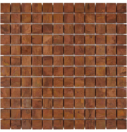 Мозаика PIX 731 из меди, чип 23x23 мм