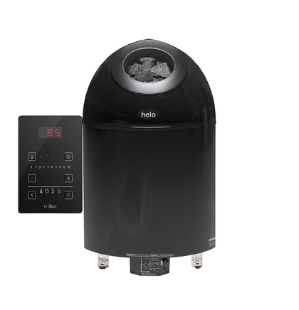 Печь для сауны HELO Pikkutonttu 6 Pure п/у в комплекте, черный