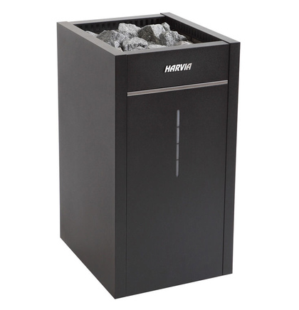 Печь для сауны Harvia  Virta HL110400SA HL110SA black, с парогенератором (автомат), 10.8 кВт+2.0 кВт