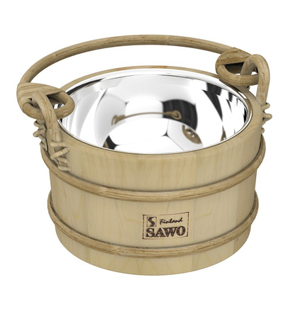 SAWO 341-MP Ведро 3л. со вставкой из нерж. стали