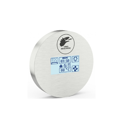 Пульт управления для печей SAWO Firecontrol Stainless Steel Touch S  (панель управления и блок мощности) DRF-UI-1-SET  до 15 kwt